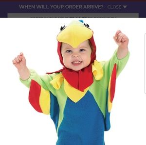 Infant toddler parrot costume rubies halloween